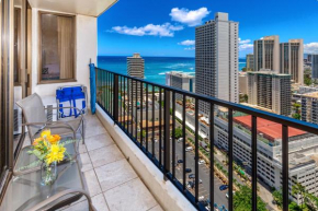 High-Floor Stylish Ocean Views Condo with Parking